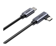 UNITEK Kabel USB-C kątowy 90° PD 100W 3m C14123BK-3M - 1233985 - zdjęcie 2